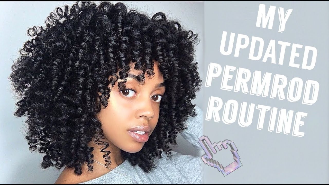 The Best Perm Rods On Natural Hair Tutorials Ever The Blessed
