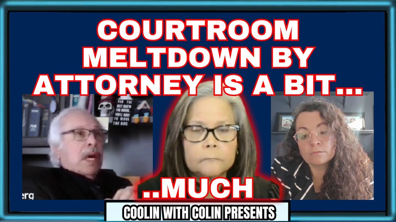 Этот скандал в зале суда с участием адвоката — просто безумие.