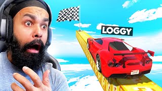 LOGGY LOST LUCKY BLOCK RACE | GTA 5