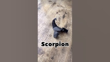 SCORPION ORIGAMI NEXT LEVEL TUTORIAL | HOW TO MAKE ORIGAMI SCORPION LIKE A PRO STEP BY STEP EASY