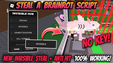 Steal A Brainrot Script *NO KEY* - New Invisible Steal 100% Working + Anti Hit (THE BEST METHOD)