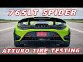 Garage update and Mclaren 765LT Atturo AZ850DR Drag Radial Testing