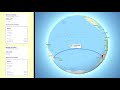 Flat Earth Theories and Flight Paths