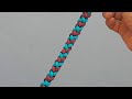 10 mins Quick &amp; easy Handmade bracelet || DIY Macrame / paracord bracelet