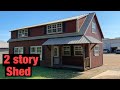 Huge two story shed tour