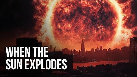 What If The Sun Exploded Tomorrow?