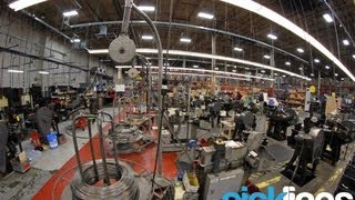 How a Wheelsmith bicycle spoke is made