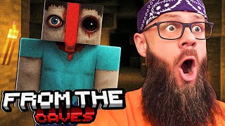 🔥Odkryłem *NIEBEZPIECZNA ANOMALIA* w "ZAKAZANA KOPALNIA" w MINECRAFT FROM THE CAVES ( Straszne! ) screenshot 5