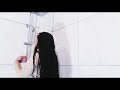 ASMR Shower Hair Wash. #Hairshower #Asmrshower #Hairwash #Longhairwash #Hairshampoo #WetLongHair