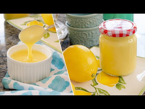 Perfect LEMON CURD recipe  lemon cream for toasts, muffins, layer cakes, cupcakes, tarts etc