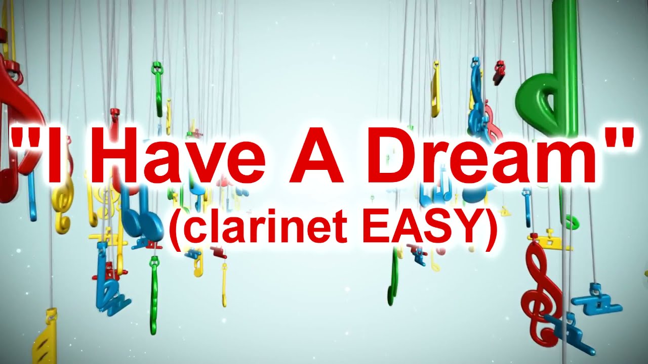 "I Have A Dream" EASY sheet music review) YouTube