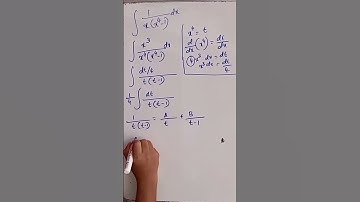 Indefinite Integration of the rational functions.#calculus #shorts