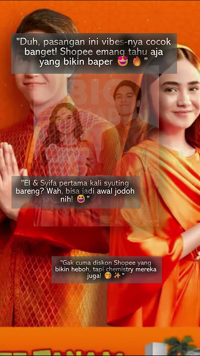 El Rumi & Syifa Hadju Pertama Syuting Iklan Bareng Berkat Shopee Big Ramadan Sale!