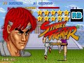 1987 [60fps] Street Fighter Ryu ALL