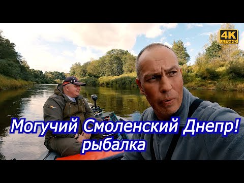 Рыбалка на могучем Смоленском Днепре. Спиннинг в сентябре 2023