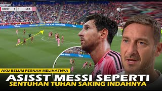 Buat 7 Pemain Pingsan!! Totti Puji Seni indah Asisst dari Messi pada Alba: Ini adalah Sentuhan Tuhan