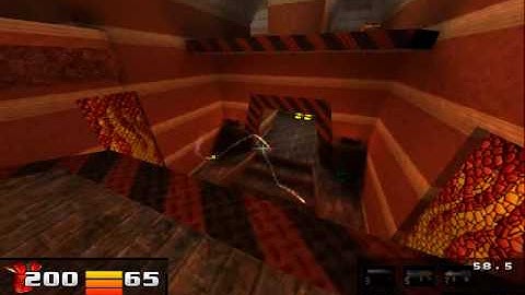 QuakeWorld duel vs bot (skill 20) @ ztndm3