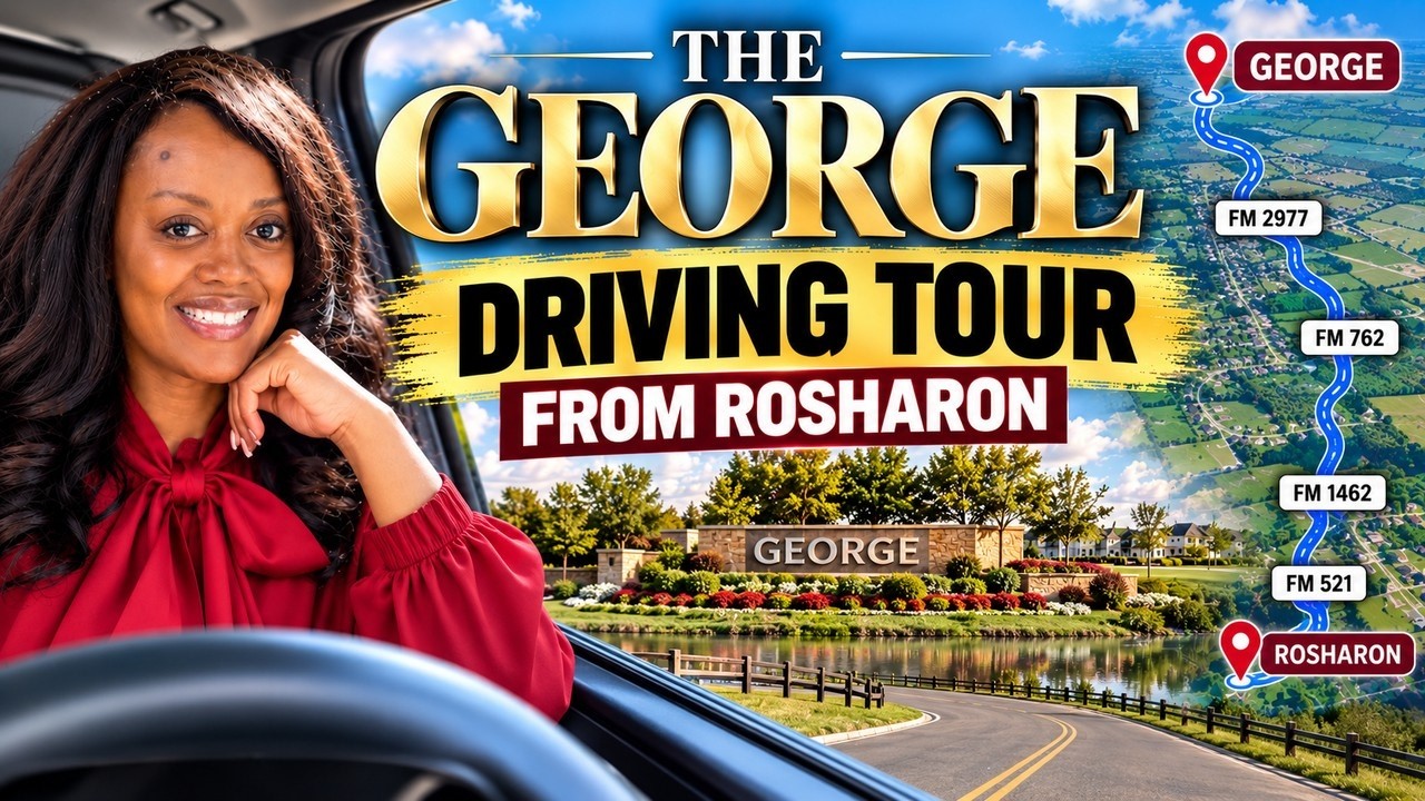 Living in The George Richmond TX | Full Driving Tour & Neighborhood Breakdown