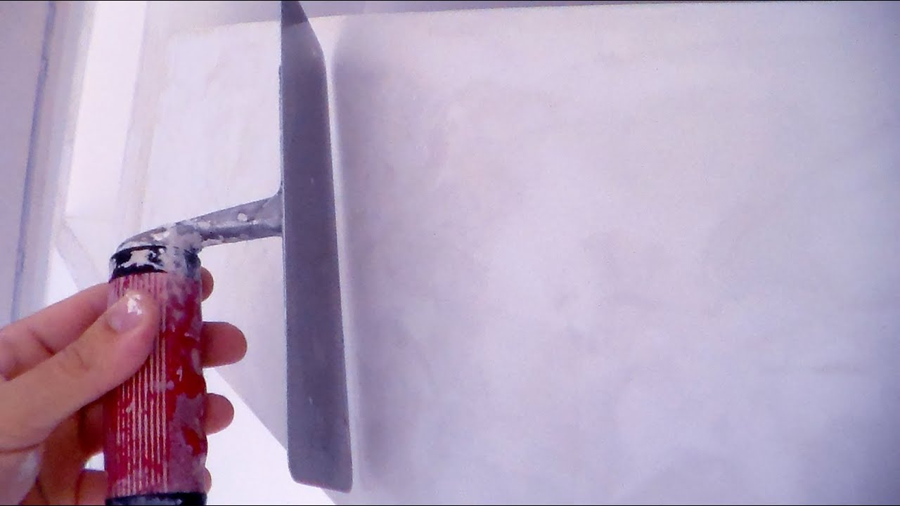 Comment faire un beton ciré sur un mur, how to make a polished ...