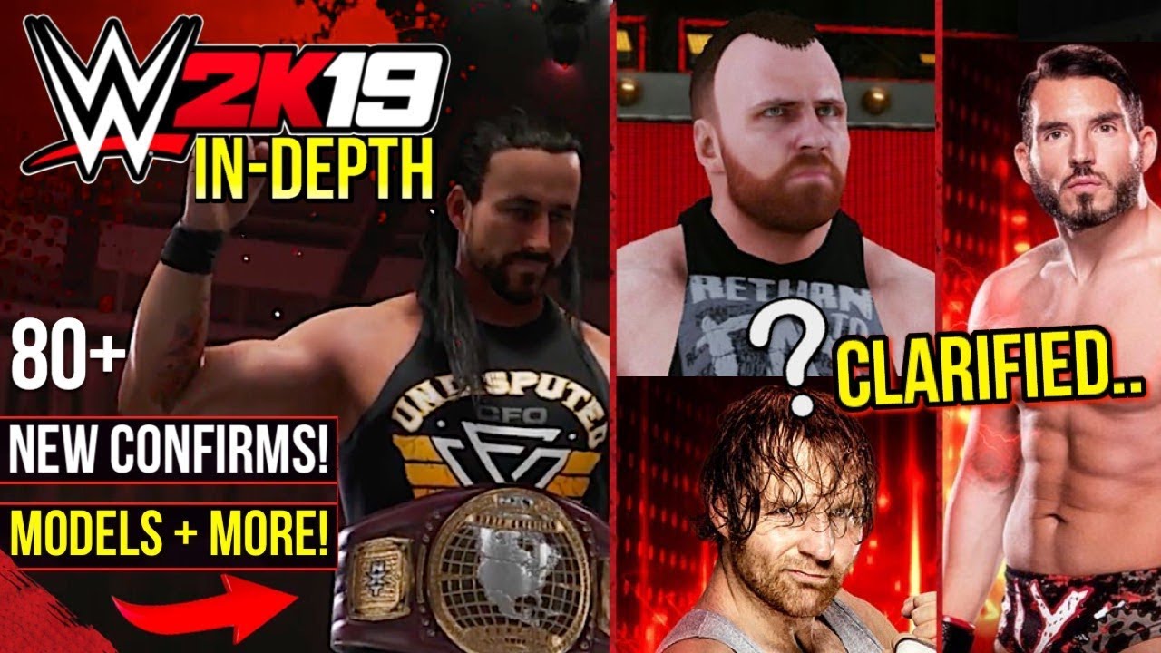 WWE 2K19: UPDATED MODELS & ATTIRES!, New & MISSING Stars, EXTRA INFO, Reveal BREAKDOWN! (