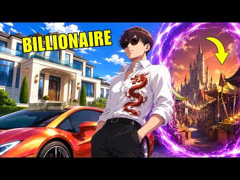 By Doing Business Between Two Worlds, He Became A Billionaire! | Manhwa Recap