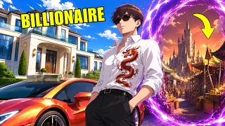 By Doing Business Between Two Worlds, He Became A Billionaire! | Manhwa Recap