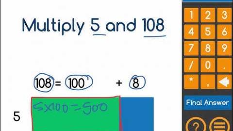 [4.NBT.5-1.0] Four digit multiplication - Common Core Standard