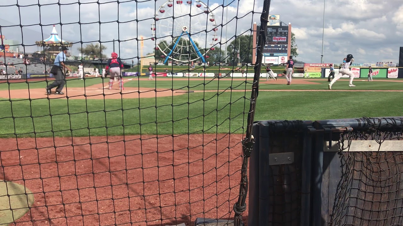 Marty Costes Quad Cities River Bandits Walk Off! (9/2/18)