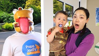 Whos At The Door Pretend Play Safety Stories By Papa Joels English