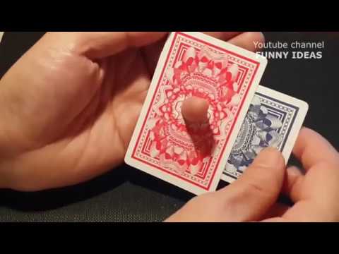 Card Through Finger - YouTube