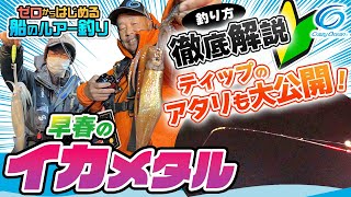 【イカメタル】アタリ公開 釣り方徹底解説 メタルティップランなら小さいアタリも明確に！