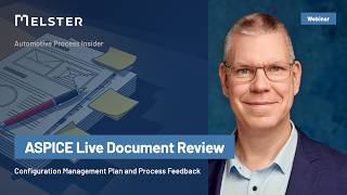 ASPICE Live Document Review: Configuration Management Plan and Document Feedback