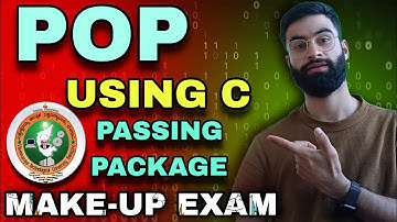 POP important Questions Vtu For Make-up Exam | BPOPS103/203