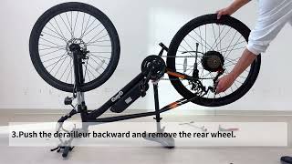 How to change the rear wheel assembly - Qlife Racer