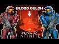 Red Vs Blue and Blood Gulch Easter Eggs - Halo Infinite Map Secrets Part 8