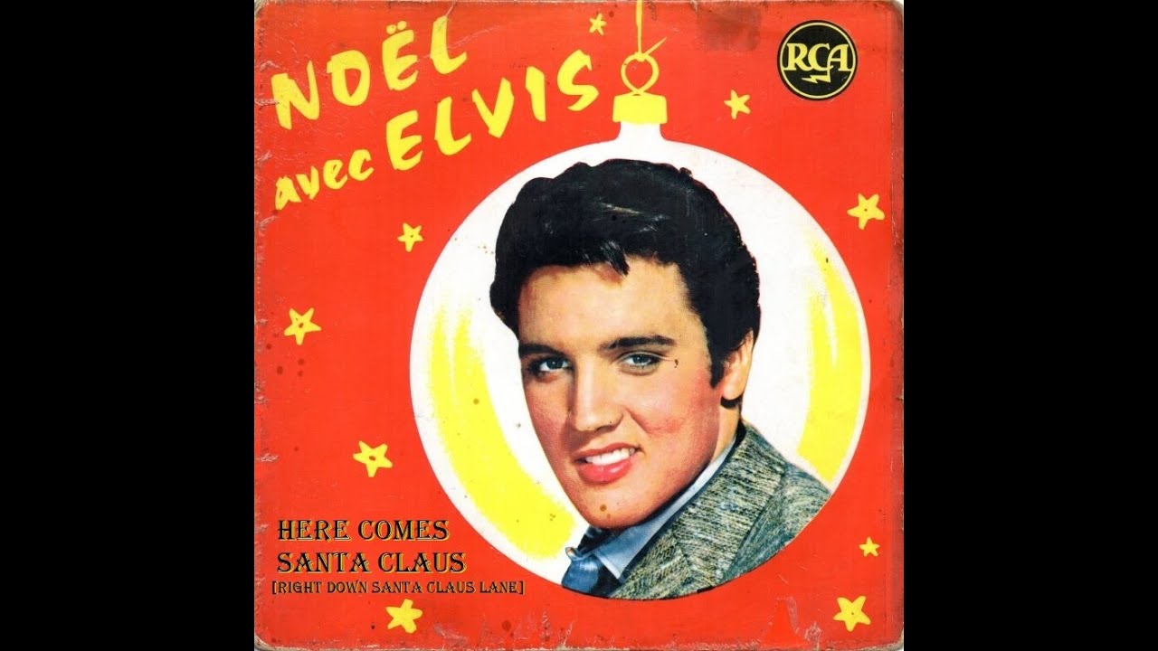 Elvis Presley - Here Comes Santa Claus  [Mono-to-Stereo] - 1957