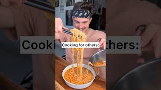 Do you make BETTER FOOD for yourself or for others?❤️??| Cooking for others vs me | CHEFKOUDY