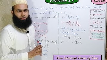 F.Sc Math P-2,Lect.13,Chap.4(Ex. 4.3;Q.21 & 22) # Mathematics Learner || Muhammad Sajid.