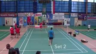 Mistrzostwa Polski Seniorów 2014 Finał MS 35+ Jacek Hankiewicz vs Jacek Niedźwiedzki Set2 screenshot 4