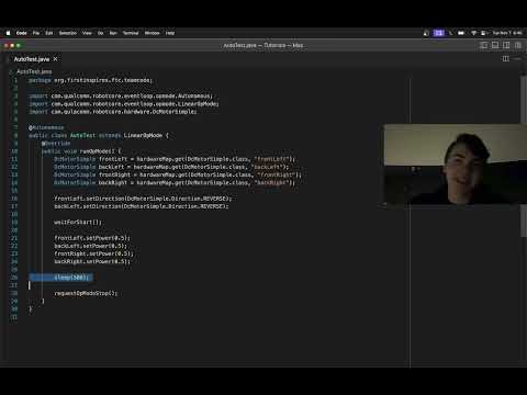 FTC Programming 14 of n: Autonomous Program Structure
