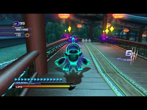 Sonic Unleashed - Dragon Road Night WII Mod
