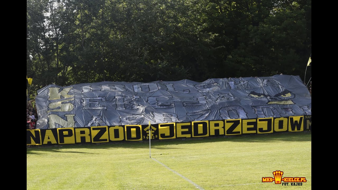 Naprzód Jędrzejów - Lublinianka Lublin [19.06.2025]: Doping + oprawa