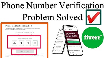How to fix android phone verification problem in fiverr | Fix Phone Verification Error On Fiverr