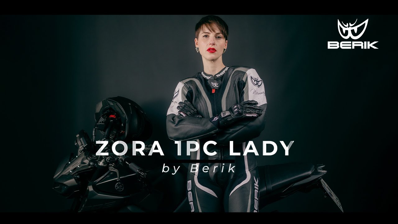 Berik Zora Ladies One Piece Motorcycle Leather Suit - YouTube