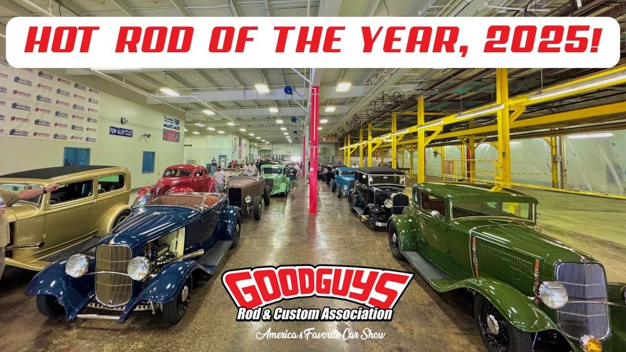 Goodguys Hot Rod of the Year, 2025! We Drive Hot Rods! - YouTube