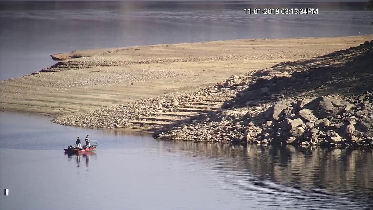 Lake Nacimiento Bass Fishing on cam Nov 1 2019 YouTube