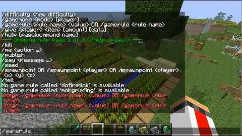 Minecraft Snapshot 12w32a Overview - New Commands, Command Blocks & More!