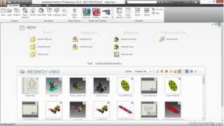 Autodesk Inventor 2015 Tutorial | Getting Started