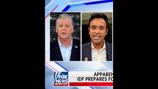Sean Hannity of #foxnews gives Vivek Ramaswamy all that he can handle in interview!