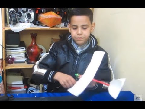 كيفية صنع طائرة شراعية    